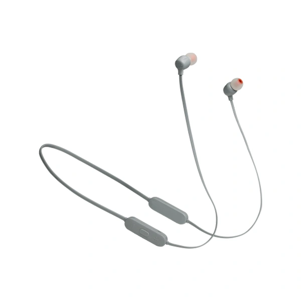 JBL Tune 125BT Flex Neckband with 16 Hour Playtime - Grey - Grey