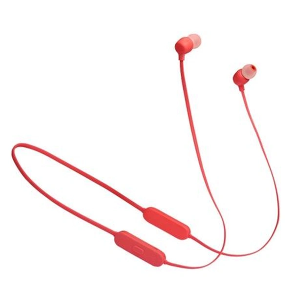 JBL Tune 175BT Flex Neckband with 14-Hour Playtime - Red - Red
