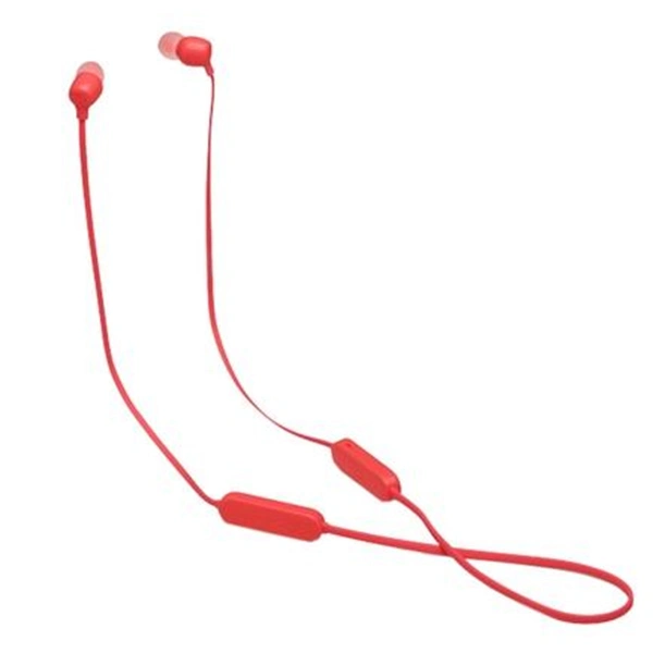 JBL Tune 175BT Flex Neckband with 14-Hour Playtime - Red - Red