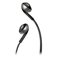 JBL Tune 205BT Bluetooth Earphones - Black - Black