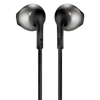 JBL Tune 205BT Bluetooth Earphones - Black - Black