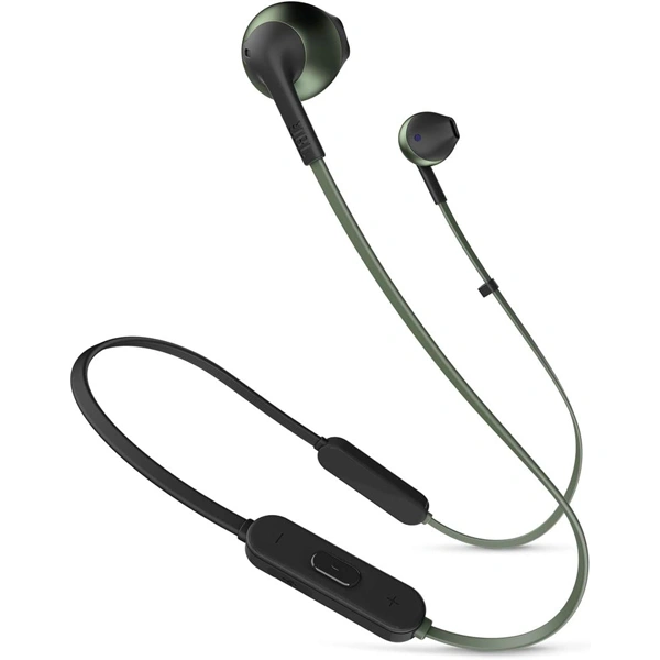JBL Tune 205BT Bluetooth Earphones - Green - Green