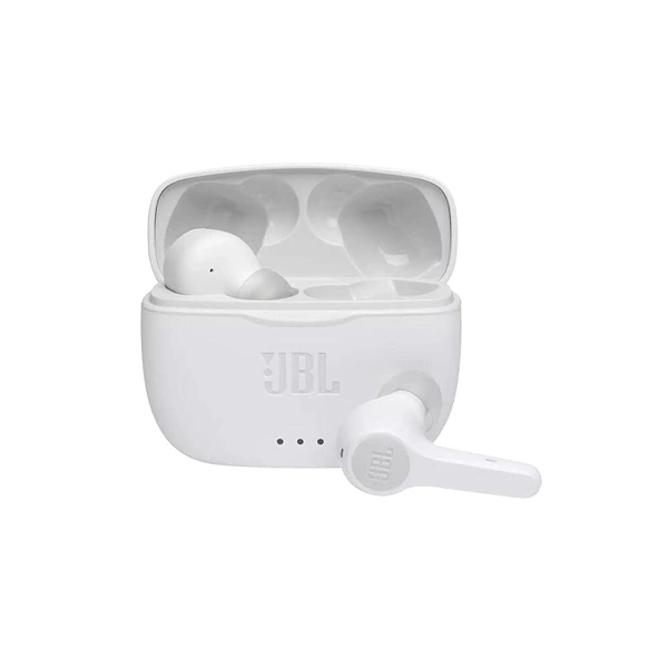 JBL Tune 215TWS Wireless Earbuds - White - White