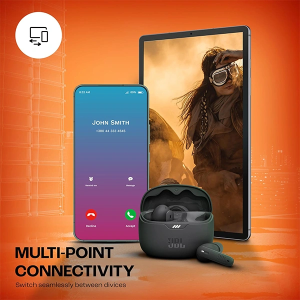 JBL Tune 245NC In Ear Wireless ANC Earbuds
