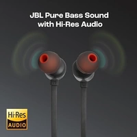 JBL Tune 310C Usb-C In-Ear Earphones - Red - Red