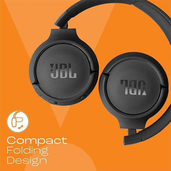 JBL Tune 520BT Wireless On Ear Headphones with Mic - Purple - Purple