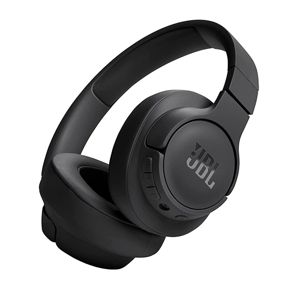 JBL Tune 720BT Bluetooth Headphone with Mic - Black - Black