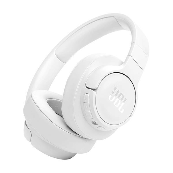 JBL Tune 770NC Wireless Over Ear ANC Headphones with Mic - White - White