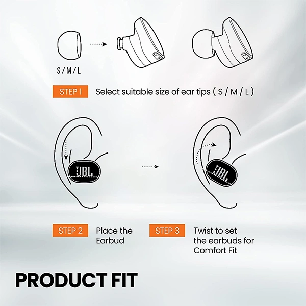 JBL Tune Buds True Wireless Earbuds With ANC - Blue - Blue