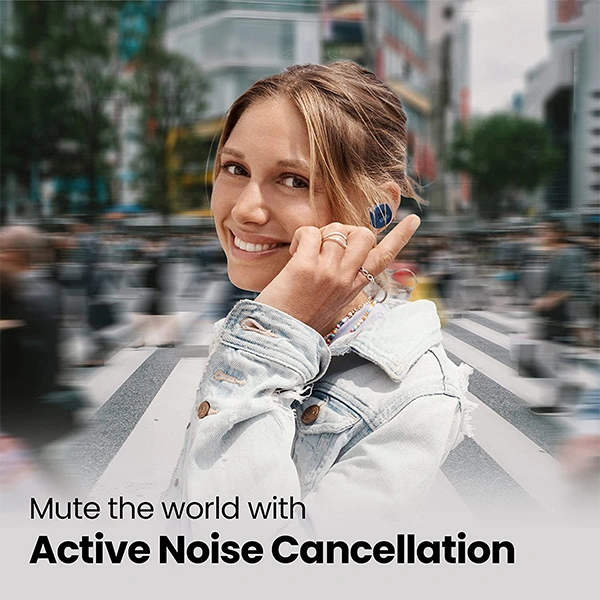 JBL Tune Buds True Wireless Earbuds With ANC - Blue - Blue