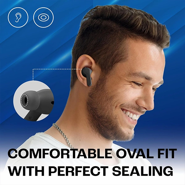 JBL Vibe Beam Earbuds - Blue - Blue