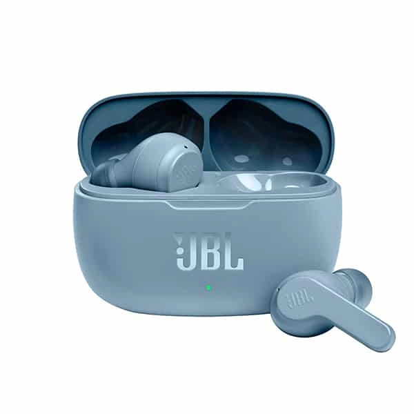 JBL Wave 200 True Wireless Earbuds with Mic - Blue - Blue
