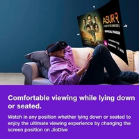 Jio Dive Smartphone Based Virtual Reality Headset for Entertainment