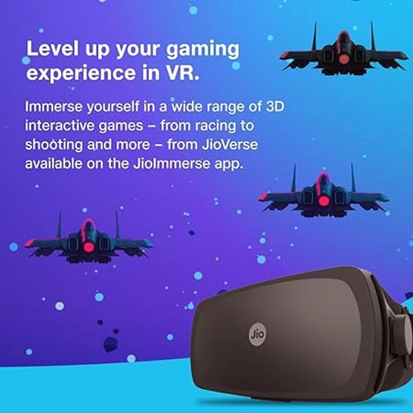 Jio Dive Smartphone Based Virtual Reality Headset for Entertainment