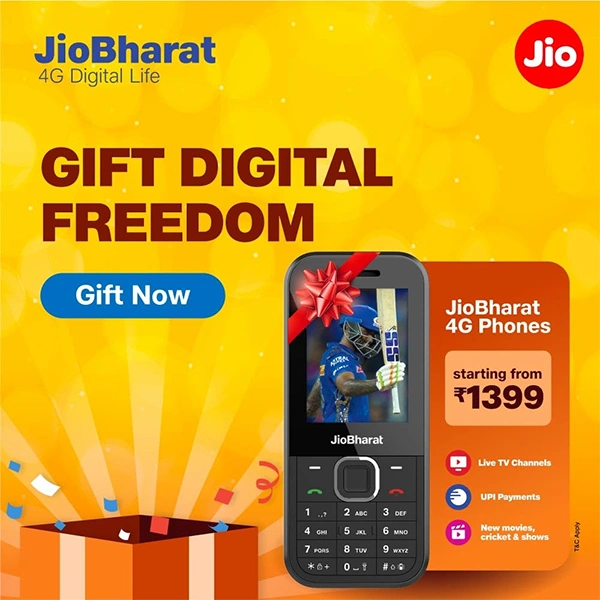 JioBharat B2 4G Keypad Phone