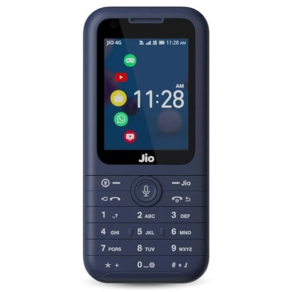 JioPhone Prima 4G Keypad Phone - Blue - Blue