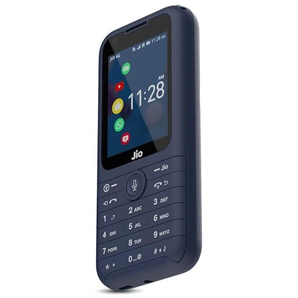 JioPhone Prima 4G Keypad Phone - Blue - Blue
