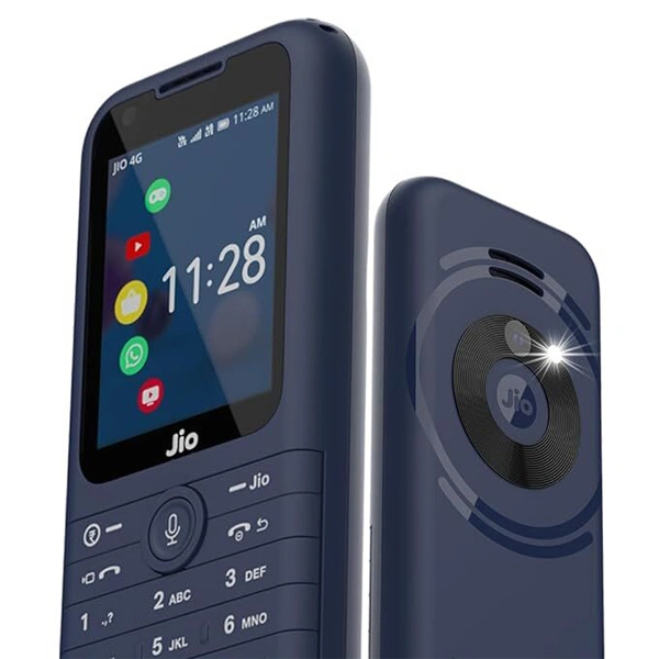 JioPhone Prima 4G Keypad Phone - Blue - Blue