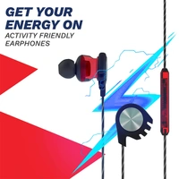 Just Corseca JUST CORSECA Scarlet Bassplus in-Ear Sporty Earphone