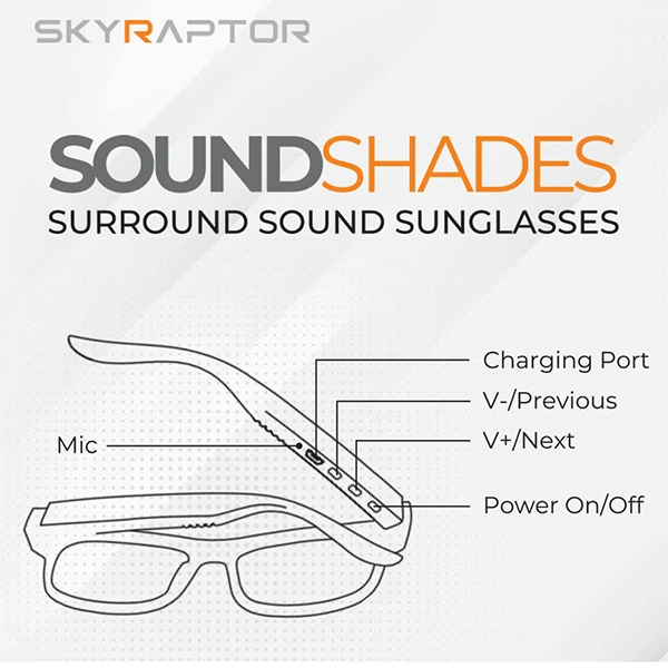 Just Corseca JUST CORSECA Skyraptor Smart Eyewear