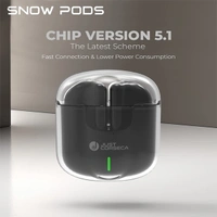 Just Corseca JUST CORSECA Snowpods Wireless Earbuds - Black - Black