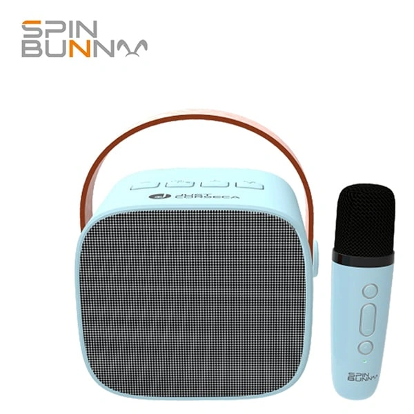 Just Corseca JUST CORSECA Spin Bunny Karaoke Portable Speaker - White - White
