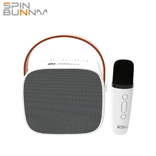 Just Corseca JUST CORSECA Spin Bunny Karaoke Portable Speaker - White - White