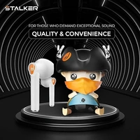 Just Corseca JUST CORSECA Stalker Wireless Earbuds - Black - Black