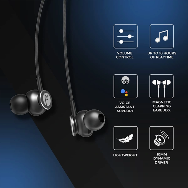 Just Corseca JUST CORSECA Superflex Stereo Neckband - Blue, White