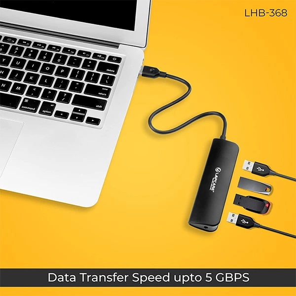 Lapcare 4 High Speed Multi Port USB 3.0 Hub