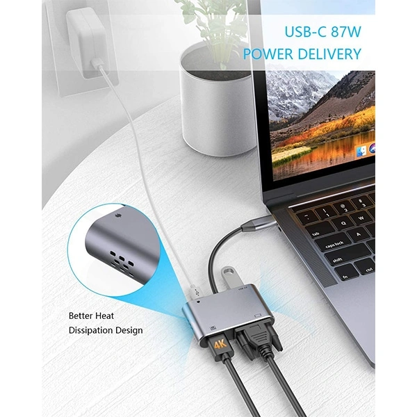 Lapcare C 4 in 1 Travel Docking Station
