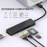 Lapcare Lap-C 5 in 1 USB-C Docking Station