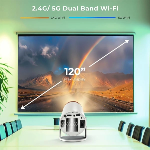 Lapcare LLP-012 LED Projector with 1080p HD Resolution