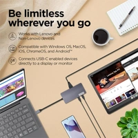 Lenovo 150 USB-C Travel Dock (Charging Host Upto 100W)