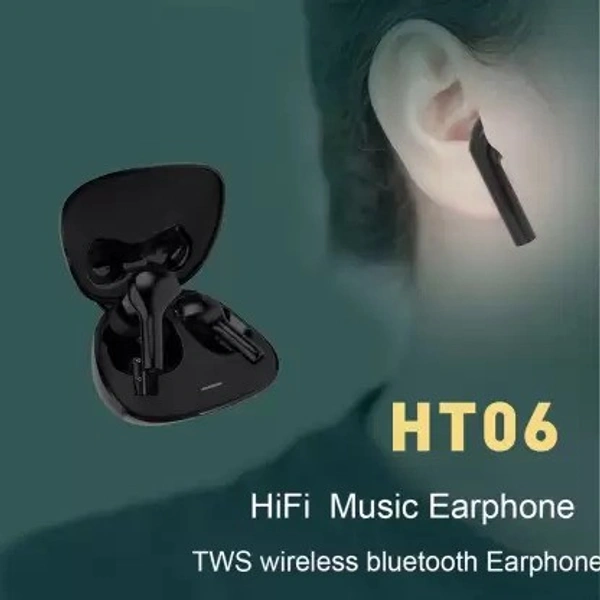 Lenovo HT06 True Wireless Earbuds - White - White