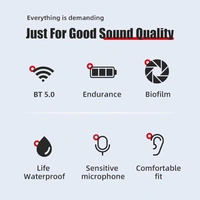 Lenovo LP80 Pro Wireless Bluetooth Earbuds - Black - Black