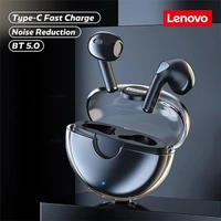 Lenovo LP80 Pro Wireless Bluetooth Earbuds - Black - Black
