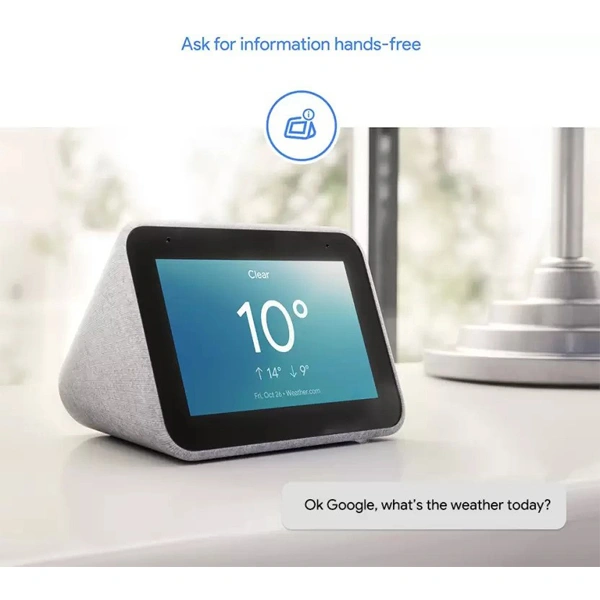 Lenovo Smart Clock with Google Assistant Smart Speaker