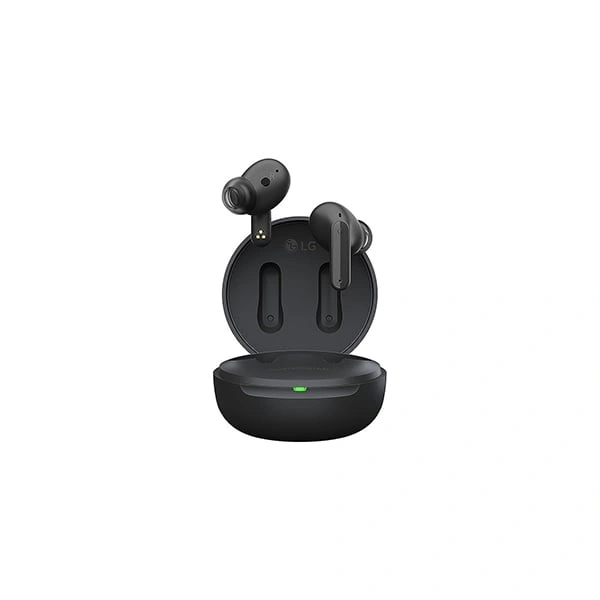 LG Tone Free FP5 Enhanced Active Noise Cancelling Bluetooth Truly Wireless In Ear Earbuds with mic - Black, White