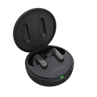 LG Tone Free FP5 Enhanced Active Noise Cancelling Bluetooth Truly Wireless In Ear Earbuds with mic - Black, White