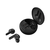 LG Tone Free HBS-FN4 Bluetooth Earbuds With Mic - White - White