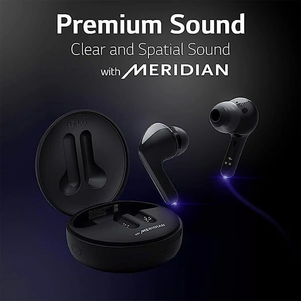LG Tone Free HBS-FN6 Truly Wireless Bluetooth In Ear Earbuds With Mic - White - White