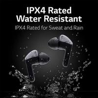 LG Tone Free HBS-FN6 Truly Wireless Bluetooth In Ear Earbuds With Mic - White - White
