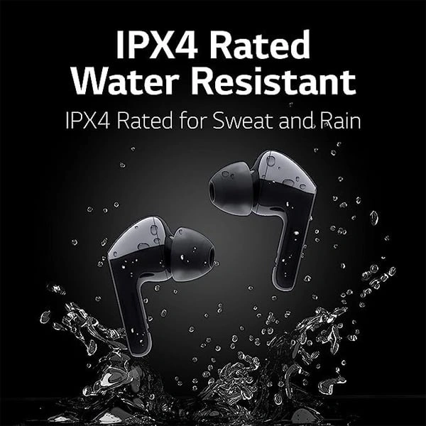 LG Tone Free HBS-FN6 Truly Wireless Bluetooth In Ear Earbuds With Mic - White - White