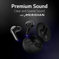 LG Tone Free HBS-FN7 Truly Wireless Bluetooth In Ear Earbuds With Mic - Black - Black