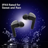LG Tone Free HBS-FN7 Truly Wireless Bluetooth In Ear Earbuds With Mic - Black - Black
