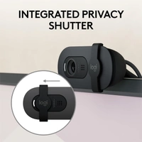 Logitech Brio 100 Full HD Webcam - Pink - Pink