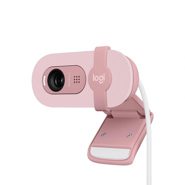 Logitech Brio 100 Full HD Webcam - Pink - Pink
