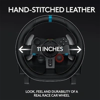Logitech G29 Driving Force Racing Wheel and Floor Pedals - Black