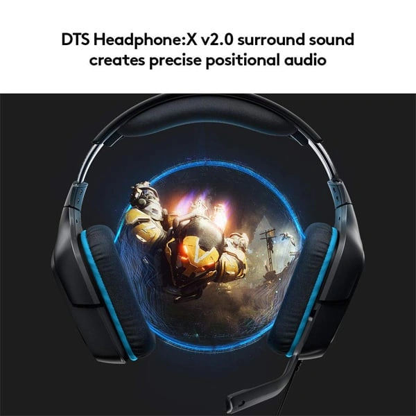 Logitech G431 with 7.1 Surround Sound Headphones